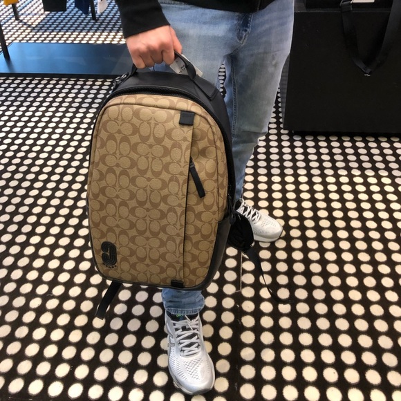 Coach Bags Coach Edge Backpack In Signature Canvas Poshmark